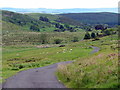 Road from Commonburn House to Wooller