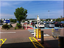 NZ2062 : Ikea car park, Gateshead by Pauline E