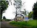 Demolition along Hospital Road, Omagh