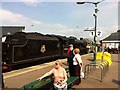 Black 5 45407 at Mallaig railway station