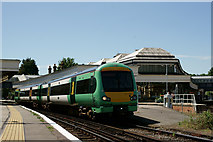 TQ4109 : Lewes Railway Station by Peter Trimming