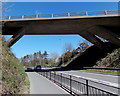 South side of a bridge over  the A4076 Freemans Way, Haverfordwest