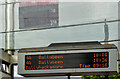 J3773 : Bus information display, Ballyhackamore, Belfast (June 2014) by Albert Bridge