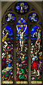 TF0226 : East Window, St Andrew's church, Irnham by J.Hannan-Briggs