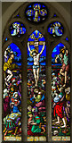 TF0226 : East Window, St Andrew's church, Irnham by J.Hannan-Briggs
