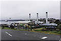 Guns guarding Stornoway Power Station