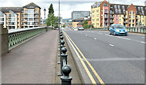 J3473 : The Albert Bridge (EWAY), Belfast - June 2014(1) by Albert Bridge