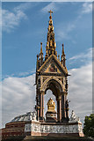 TQ2679 : Albert Memorial and Royal Albert Hall, Kensington Gore, London SW1 by Christine Matthews