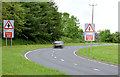 J4773 : "Crossroads" signs, Newtownards by Albert Bridge