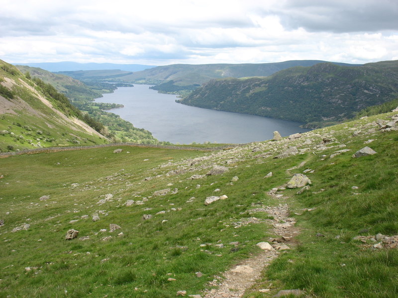 The path from Sticks Pass to Glencoyne © David Purchase :: Geograph ...