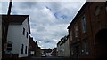 Part of the main street in Market Lavington, Wilts