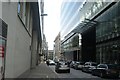 View down Bread Street from Cheapside #2