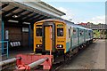 SJ3350 : Arriva Trains Wales Class 150, 150284, Wrexham Central railway station by El Pollock