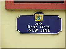 G8839 : An Line Nua (New Line) sign by Kenneth  Allen