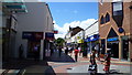 Part of Maidenhead town centre on a sunny day in June