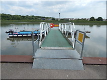 TM0321 : Jetty, East Donyland by Hamish Griffin