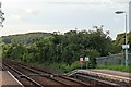 End of platform, Cefn-y-bedd railway station