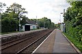 Looking north, Cefn-y-bedd railway station