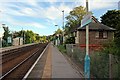 Bidston-bound platform, Cefn-y-bedd railway station