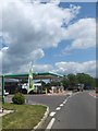 BP filling station, Inglemount, west of Yeovil on A30