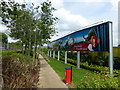 Approach to Mansfield Woodhouse railway station