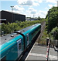 Train speeds through Coedcae Lane level crossing, Pontyclun