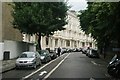 View up Earls Court Square from Warwick Road