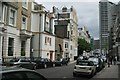 View down Grenville Place