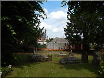 TM0321 : St Lawrence Churchyard, East Donyland by Hamish Griffin
