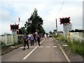 Croesfan Reilffordd Penybedd Level Crossing