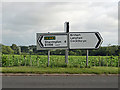 Signs at the junction, Langham