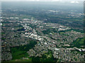 Stalybridge from the air