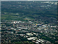 Ashton under Lyne from the air