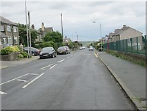 SE0625 : Highroad Well Lane - viewed from Mount Avenue by Betty Longbottom