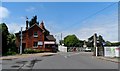 Elsenham Station and level crossing