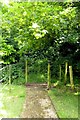 Kissing gate on the Oxfordshire Way