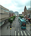 Bus stops in Lower Parliament Street