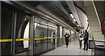 TQ3180 : Jubilee Line, Southwark Underground Station by N Chadwick