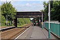 Castle Road bridge, Flint railway station