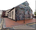 Mural viewed from the NW, Merthyr Tydfil