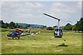SJ5351 : Helicopter Rides at Cholmondeley by Jeff Buck