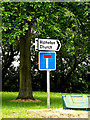 Alpheton Church sign