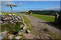 Bridleway junction, Combestone