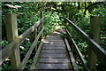 Footbridge on the Leeds Country Way