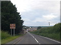 B5382 at Denbigh boundary sign