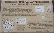 NR3868 : Finlaggan - The Council Island by M J Richardson