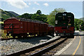 SH5848 : Arriving at Beddgelert by Peter Trimming