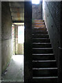 Steps leading up the control tower