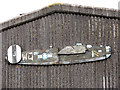 Hangar at the Shipdham Flying Club - detail