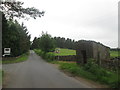 Shelter at the end of Warren Lane